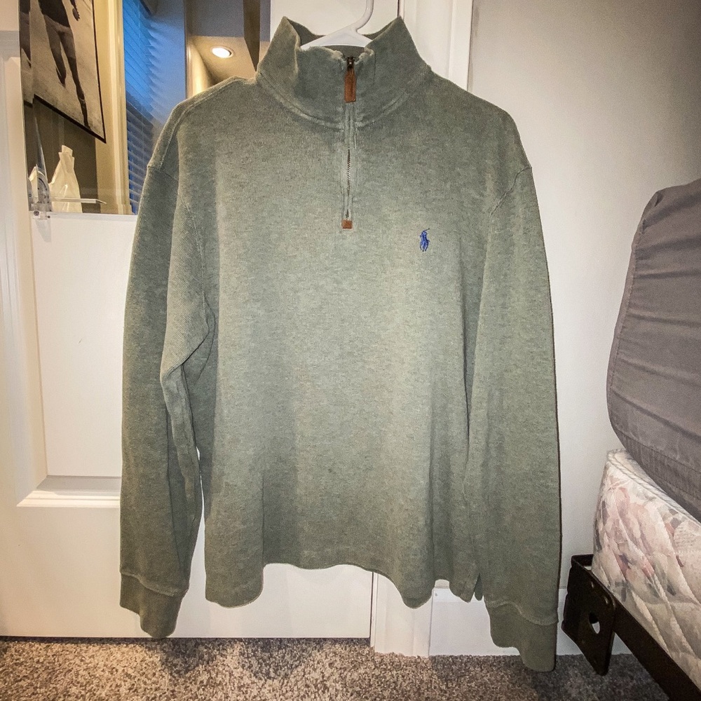 Men’s Polo 1/4 Zip Sweater